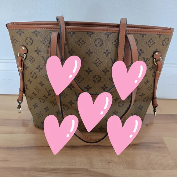 🤎 Brown Tote Bag - Picture 1 of 4